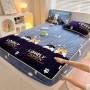 DRAP HOUSSE MATELASSÉ AVEC 2 OREILLERS