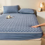 DRAP HOUSSE MATELASSÉ AVEC 2 OREILLERS