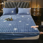 DRAP HOUSSE MATELASSÉ AVEC 2 OREILLERS