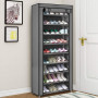 Armoire Penderie - Cube Montable et démontable 4 battants plus range chaussure
