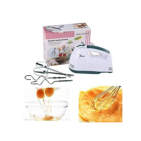 Batteuse Electrique Scarlet - 7 Vitesses - Blanc Gris