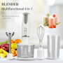 Mixeur Plongeant 4 en 1 Multifonction- 500 W