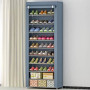 rangement en tissu empilables gris