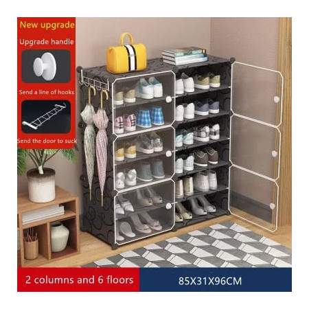 Rangement chaussure en cube 24paires