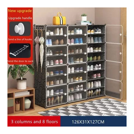 Rangement chaussure en cube 54paires