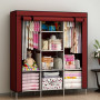 Armoire en tissu 3 battants
