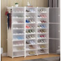 Armoire Penderie - Cube Montable et démontable 4 battants plus range chaussure
